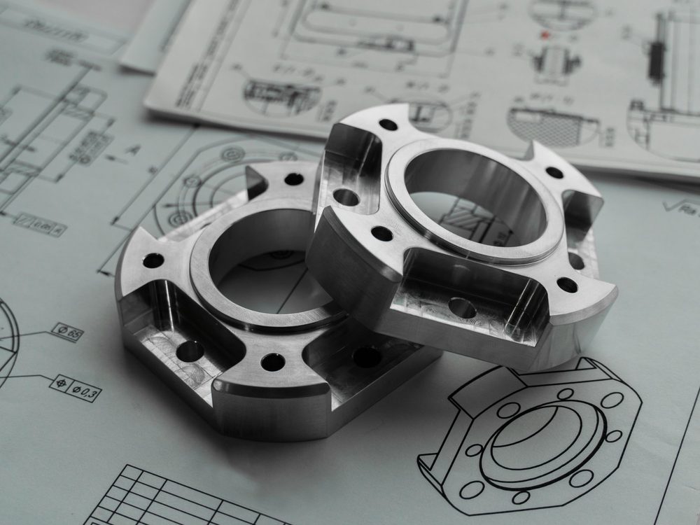 Milled flange housings