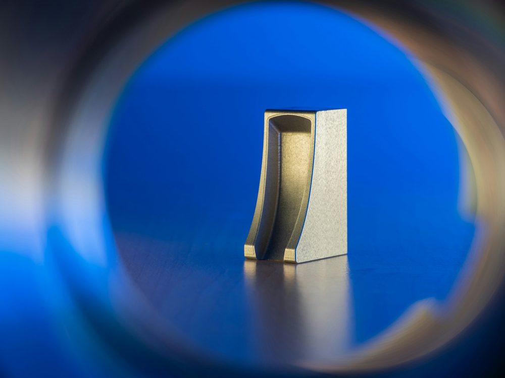 Precision milled bracket